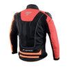 Tarmac One III Level 2 Riding Jacket (Black Red Orange) + Combo Offer FREE Tarmac Tex Gloves (Red)
