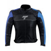 Tarmac One III Level 2 Riding Jacket (Black Sky Blue Royal Blue) + Combo Offer FREE Tarmac Tex Gloves (Black)