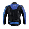 Tarmac One III Level 2 Riding Jacket (Black Sky Blue Royal Blue) + Combo Offer FREE Tarmac Tex Gloves (Black)