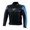 Tarmac One III Level 2 Riding Jacket (Black Sky Blue Royal Blue) + Combo Offer FREE Tarmac Tex Gloves (Black)
