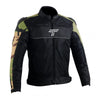 Tarmac One III Level 2 Riding Jacket (Black Army Camo Olive Green ) + Combo Offer FREE Tarmac Tex Gloves (Black)