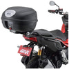 GIVI Top Case MONOLOCK 33LTR. BLACK (E33NX)