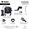 BOBO BM1 Jaw Grip Bike Phone Holder (with fast USB QC3.0 charger) Motorcycle Mobile Mount