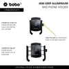BOBO BM4 Jaw Grip Aluminium Mobile Holder Motorcycle Mobile Mount (Without Charger)