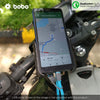 BOBO BM1 Jaw Grip Bike Phone Holder (with fast USB QC3.0 charger) Motorcycle Mobile Mount