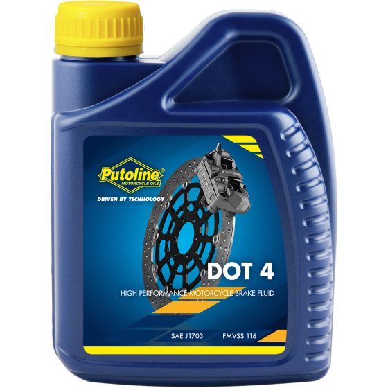 Putoline DOT 4 BRAKE FLUID 500ml, Bike Care, Putoline, Moto Central