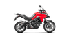 AKRAPOVIC DUCATI MULTISTRADA 950 / 950 S 2019 Slip On Line (Titanium) (S-D9SO10-HIFFT)