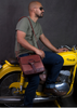 Trip Machine Messenger Bag (Cherry Red)