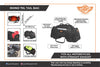 Guardian Gears Rhino 70L Tail Bag (with Rain Cover & Dry Bag)