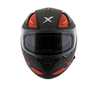 AXOR Apex Hunter Matt Black Orange Helmet