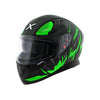 AXOR Apex Hunter Matt Black Neon Green Helmet