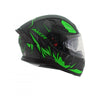 AXOR Apex Hunter Matt Black Neon Green Helmet