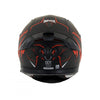 AXOR Apex Hunter Matt Black Orange Helmet