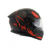AXOR Apex Hunter Matt Black Orange Helmet