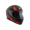AXOR Apex Hunter Matt Black Orange Helmet