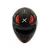 AXOR Apex Hunter Matt Black Orange Helmet