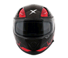 AXOR Apex Hunter Gloss Black Red Helmet
