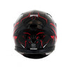 AXOR Apex Hunter Gloss Black Red Helmet