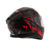 AXOR Apex Hunter Gloss Black Red Helmet