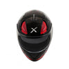 AXOR Apex Hunter Gloss Black Red Helmet