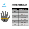 Raida AqDry Waterproof Black Hi Viz Riding Gloves