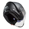 LS2 OF600 Copter Solid Matt Black Helmet