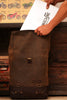 Trip Machine Backpack Pannier Classic Roll Top (Tobacco)