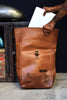 Trip Machine Backpack Pannier Classic Roll Top (Vintage Tan)