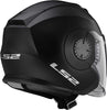 LS2 OF570 Verso Solid Black Matt Helmet