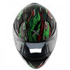 AXOR Apex Beast Gloss Black Green Helmet