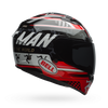 Bell Qualifier DLX Isle of Man Gloss Black-Red Helmet, Full Face Helmets, BELL, Moto Central