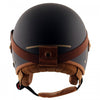 AXOR Retro Open Face Che Ruin Dull Black Gold Helmet