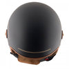 AXOR Retro Open Face Che Ruin Dull Black Gold Helmet