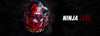 Bilmola Nex Ninja Gloss Black Red Helmet