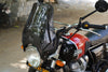 Carbon Racing Wanderer Premium Windshield for Royal Enfield Interceptor 650 V2 (Smoke)