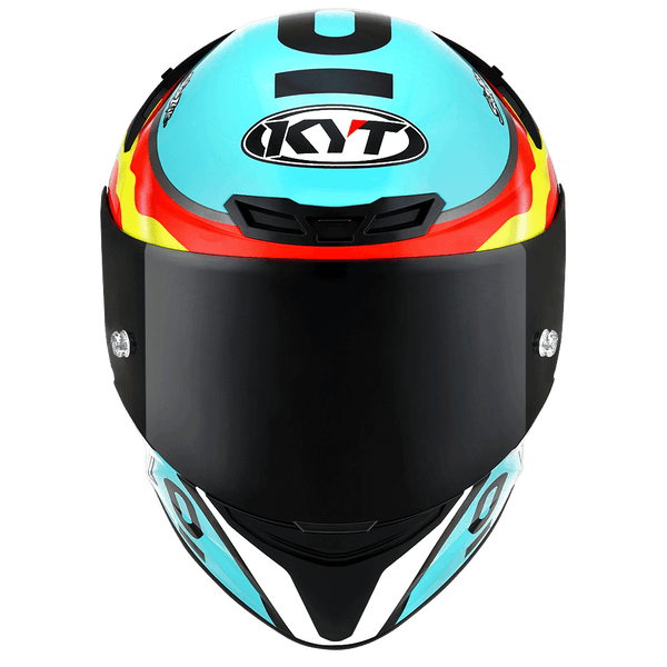 KYT TT Course Jaume Masia Leopard Replica Gloss Helmet