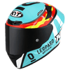 KYT TT Course Jaume Masia Leopard Replica Gloss Helmet