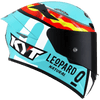 KYT TT Course Jaume Masia Leopard Replica Gloss Helmet
