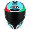 KYT TT Course Leopard Racing Dallaporta Replica Gloss Helmet