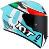 KYT TT Course Leopard Racing Dallaporta Replica Gloss Helmet