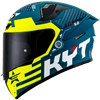 KYT TT Course Fuselage Matt Yellow Helmet