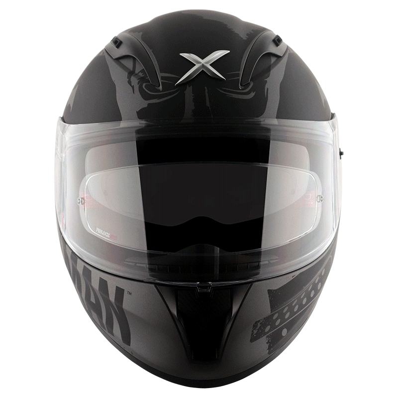 AXOR Street DC Batman Dull Anthracite Black Helmet