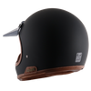 AXOR Retro Moto X Dull Black Helmet