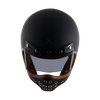 AXOR Retro Moto X Dull Black Helmet
