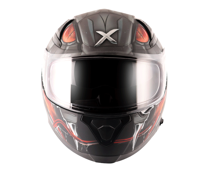 AXOR Apex Venomous Black Grey Helmet, Full Face Helmets, AXOR, Moto Central