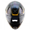 AXOR Apex Carbon Big Checks Gloss Neon Yellow Helmet