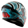 AXOR Apex Hex 2 Gloss Hex Blue Red Helmet