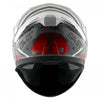 AXOR Apex Hex 2 Gloss Cool Grey Red Helmet