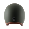 AXOR Jet Open Face Dull Battle Green Helmet