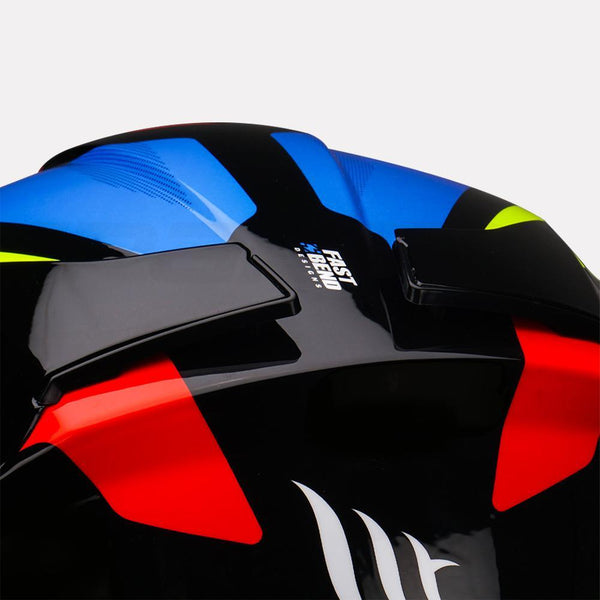 MT Blade SV Trick Gloss Red Helmet– Moto Central - Main Image